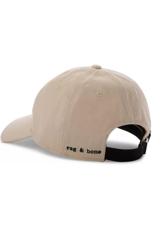 Rag & Bone Harlow New York Baseball Cap - Vintage Cream