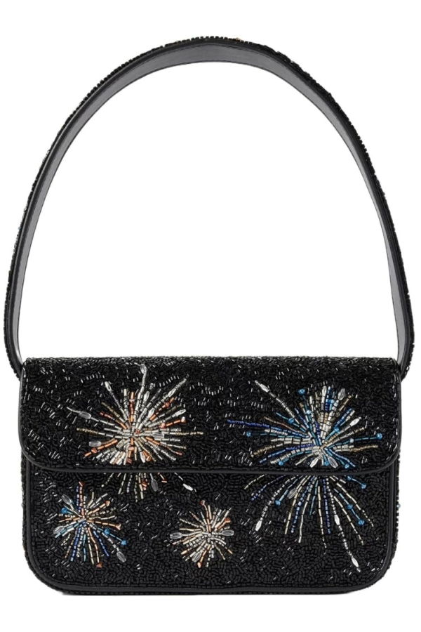 Staud Tommy Beaded Bag - Firework