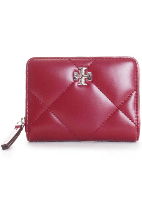 Tory Burch Kira Zip-Around Wallet - Red
