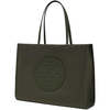 Tory Burch Large Ella Tote - Olive Green - Thumbnail 2