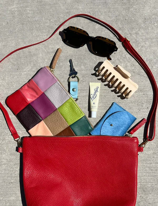 Primecut Leather Hobo Bag