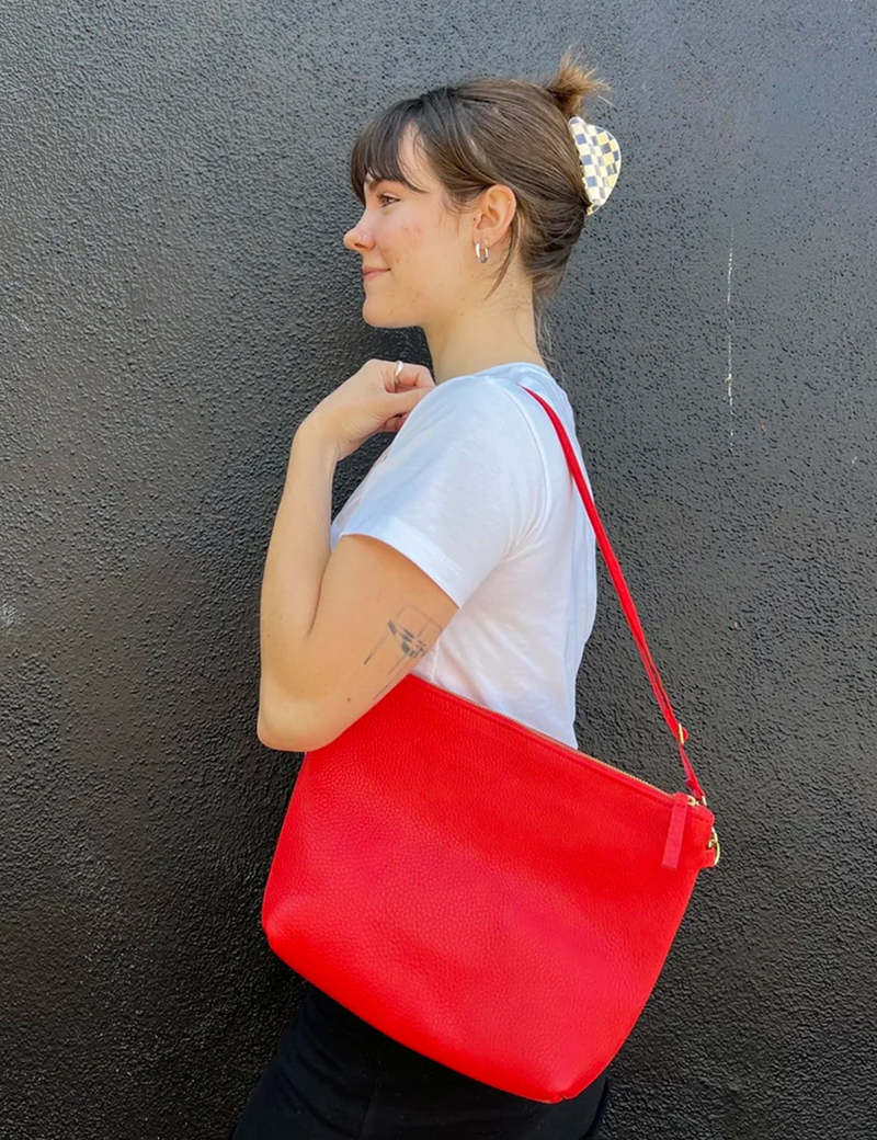 Primecut Leather Hobo Bag