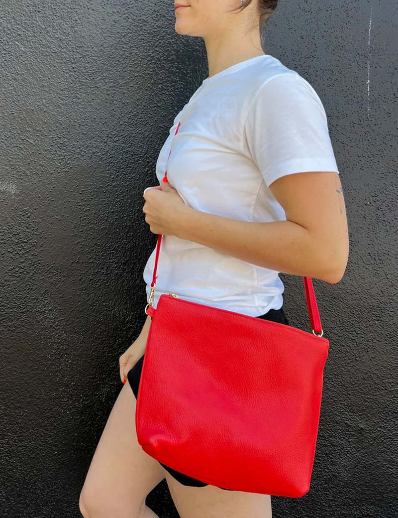 Primecut Leather Hobo Bag