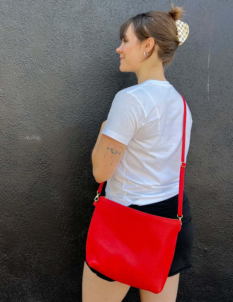 Primecut Leather Hobo Bag