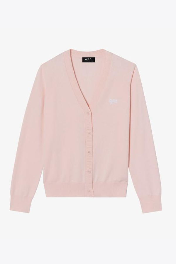 A.P.C. Cardigan - Rose Pale