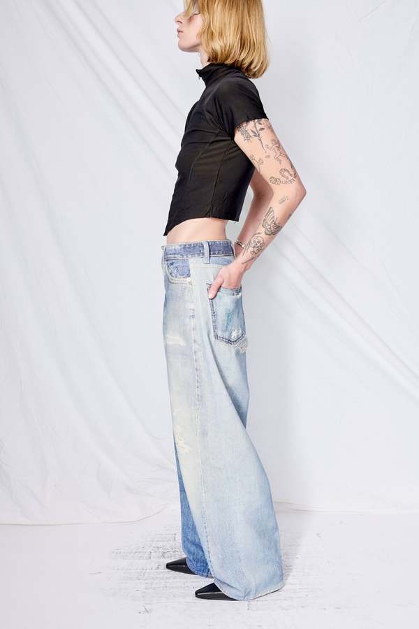 Our Legacy Full Cut Pant - Digital Denim Print | Garmentory