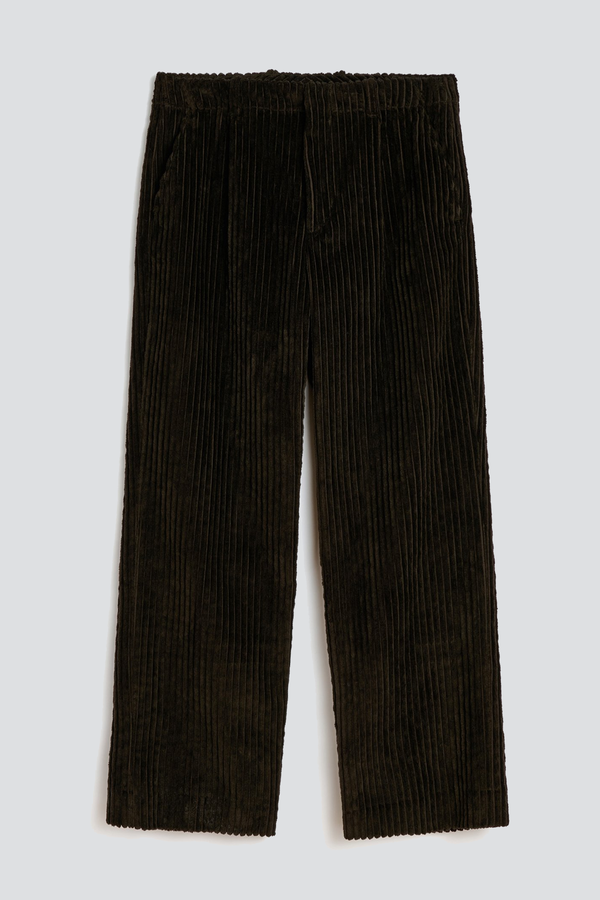 Our Legacy Profound Brown Mammoth Cord Borrowed Chino | Garmentory