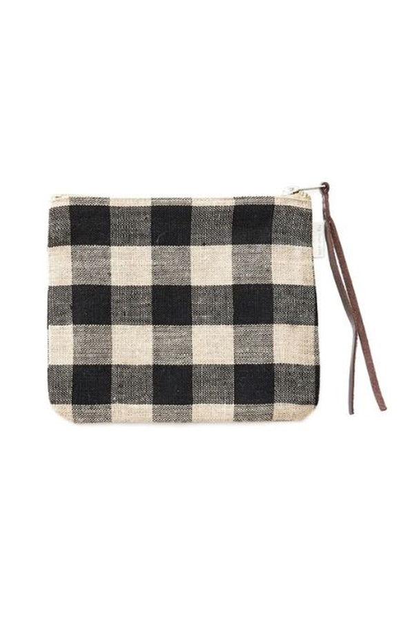 Fog Linen Work Canna Pouch - Medium