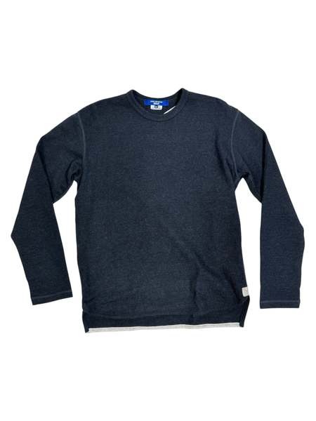 Stussy 2Tone Cotton Mesh LS Crew | Garmentory