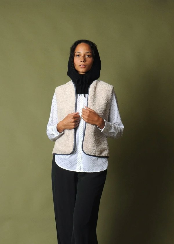 Micaela Greg Knit Hood | Garmentory Micaela Greg Knit Hood | Garmentory