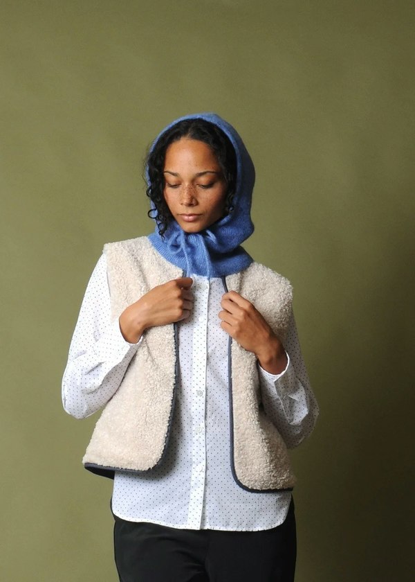 Micaela Greg Knit Hood | Garmentory Micaela Greg Knit Hood | Garmentory