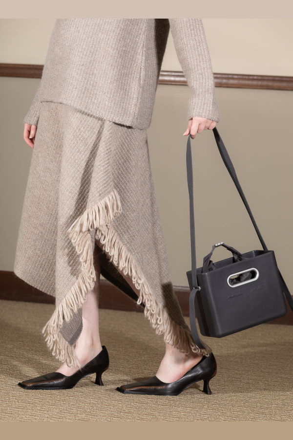 Parsel Small East West Deep Tote