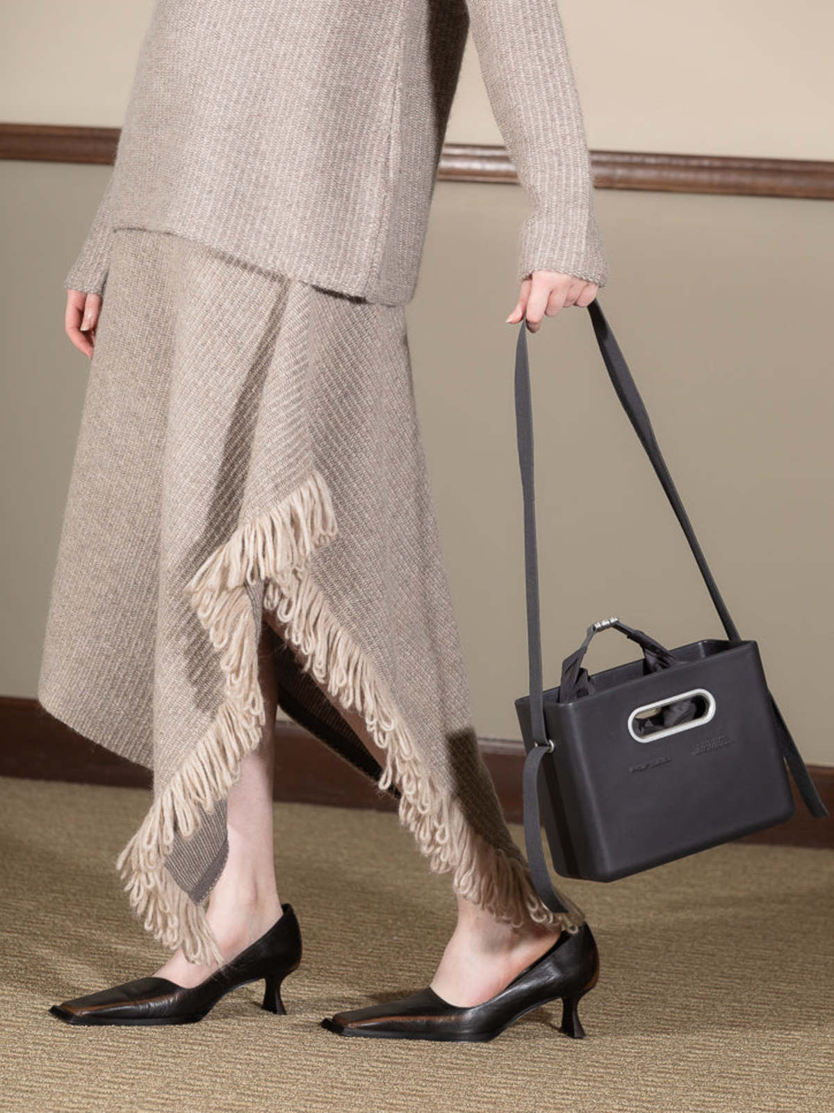 Parsel Small East West Deep Tote - Image 1 of 9