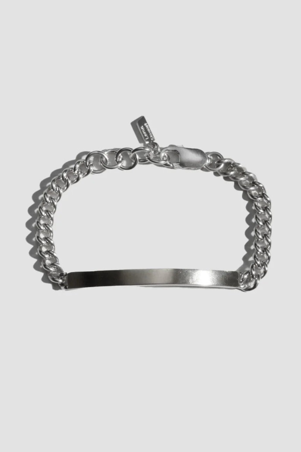 Loren Stewart Industrial ID Bracelet in Sterling Silver Bracelet