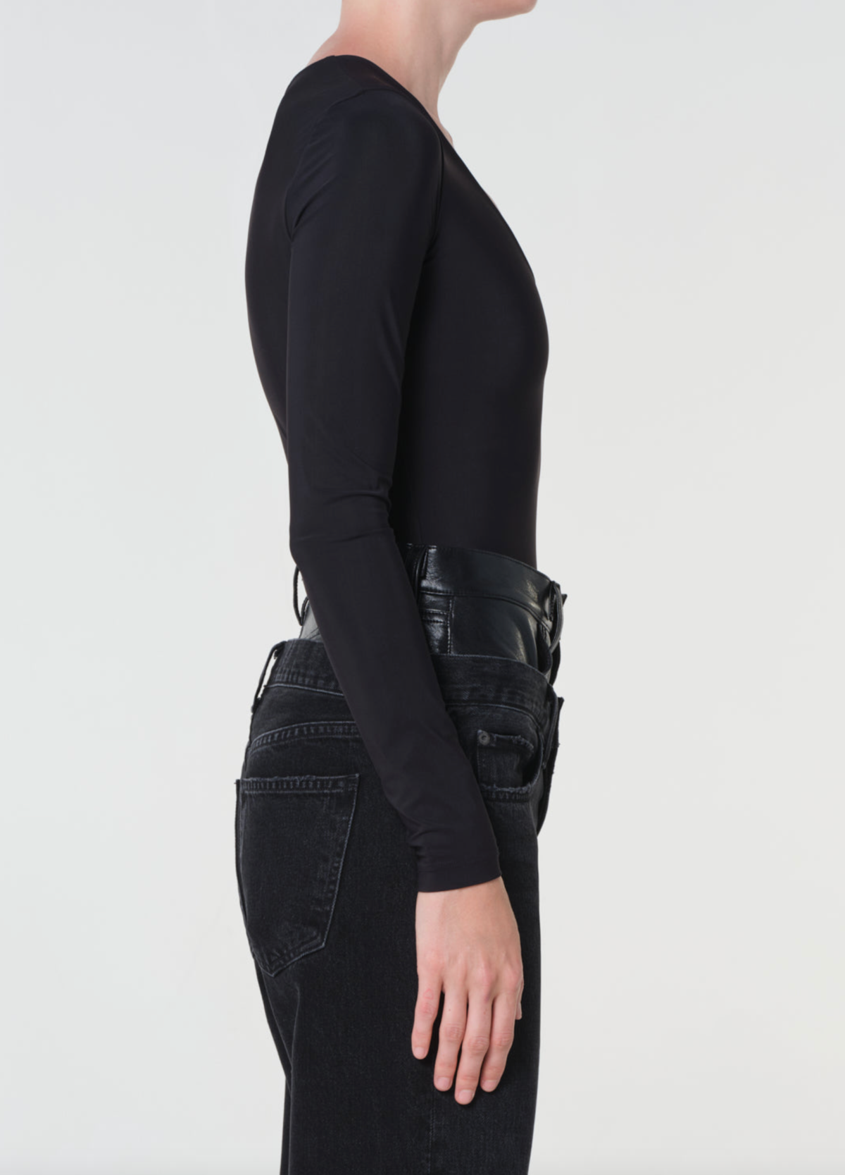 AGOLDE Clem Bodysuit - Image 3 of 5