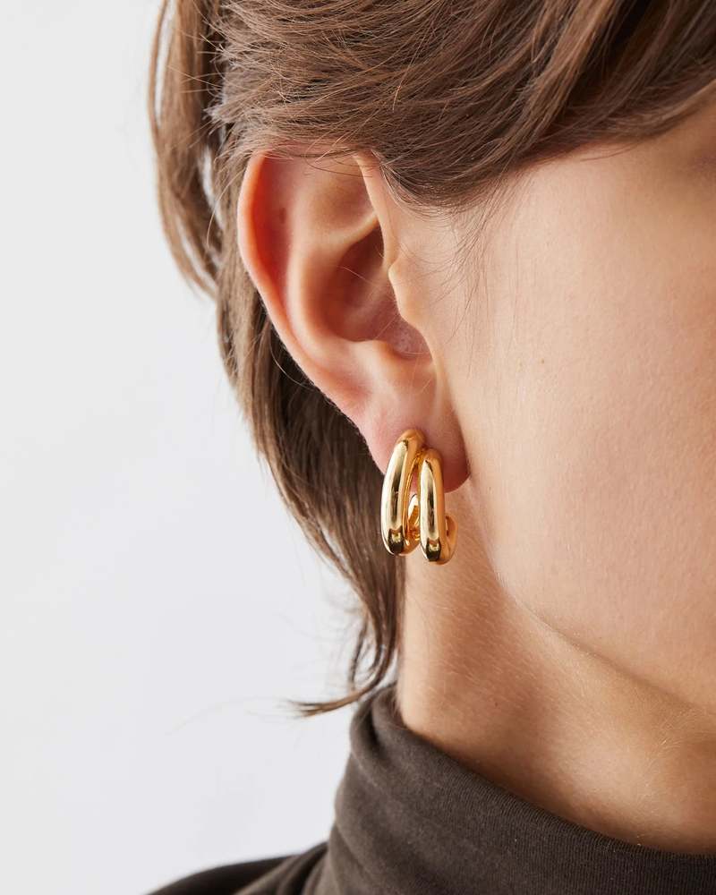 Jenny Bird Florence Earrings - Gold