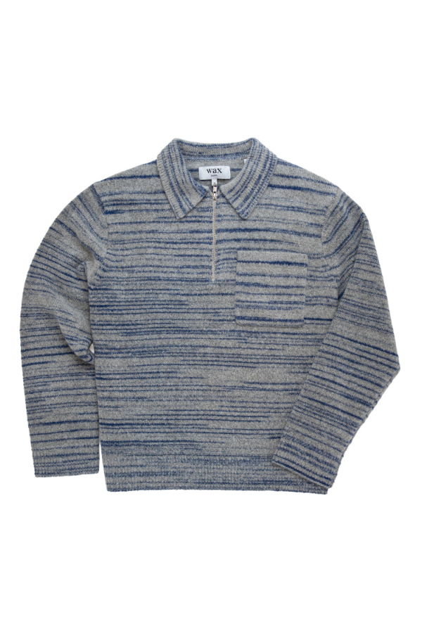 Wax London Alpha Zip Polo