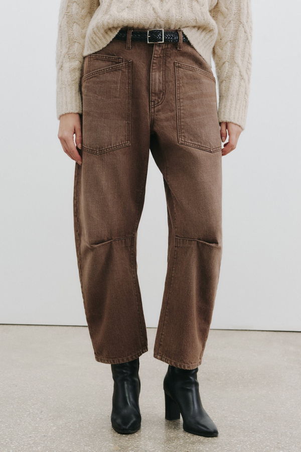 Nili Lotan Shon Jean - Vintage Brown