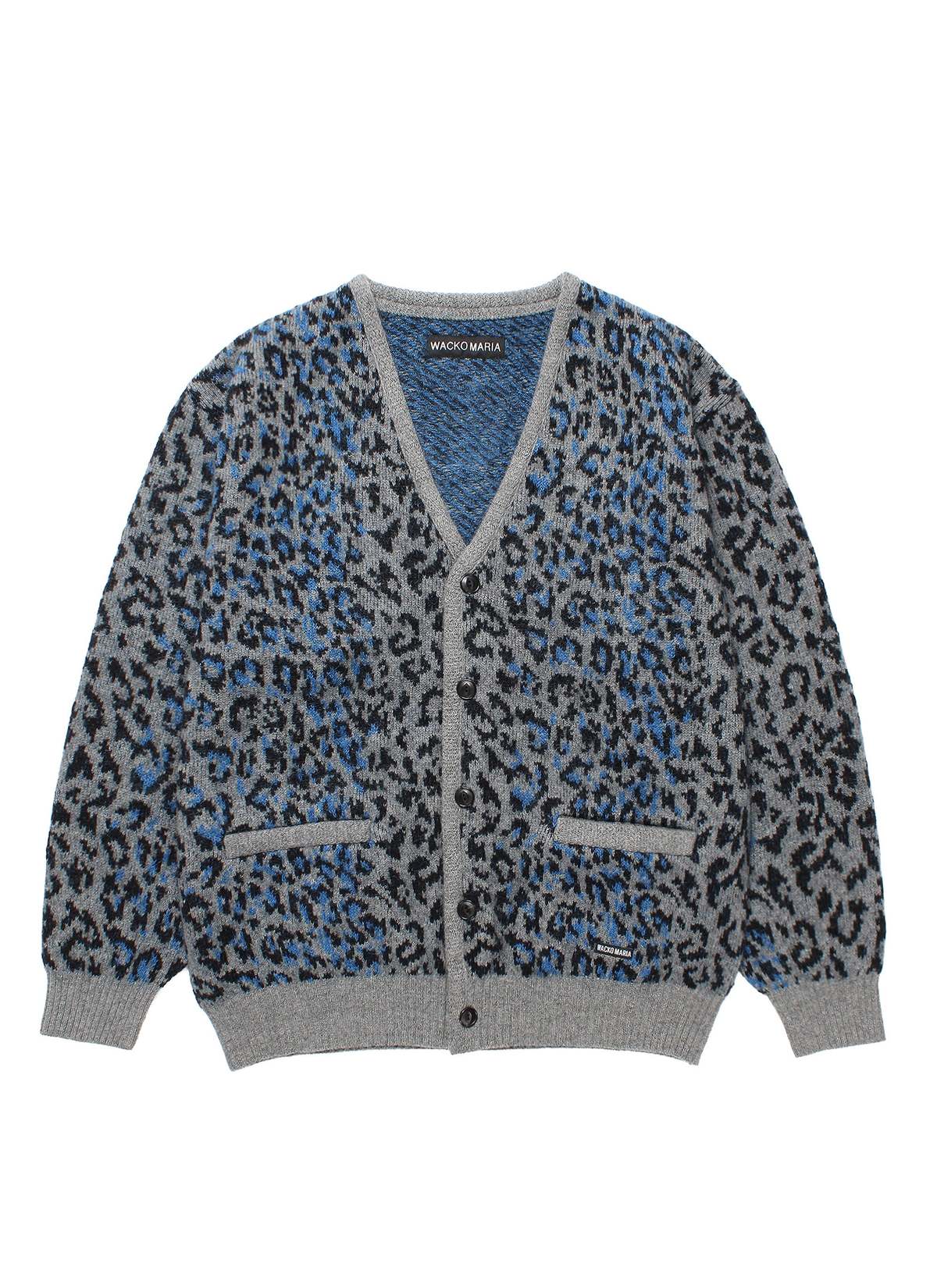 Wacko Maria Leopard Mohair Cardigan - Image 1 of 1