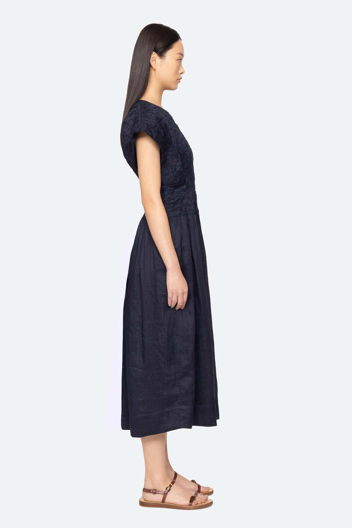 Sea NY Imogen Midi Dress - Image 5 of 7
