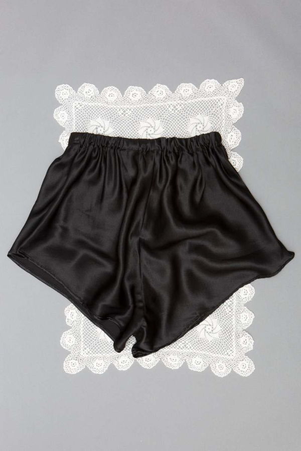 Dead Stock Silk French Nickers - Black