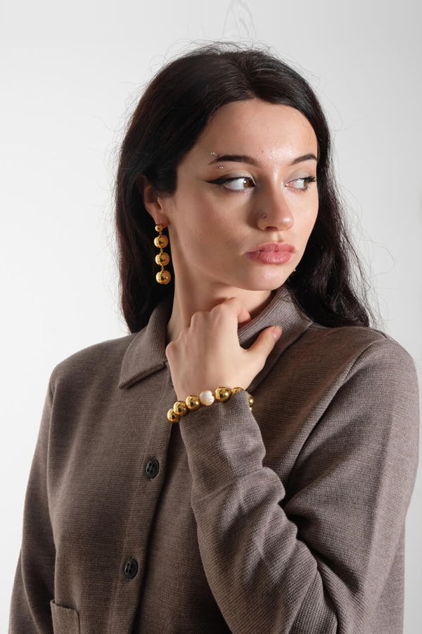 Anni Lu Hi Ho Gold Bracelet