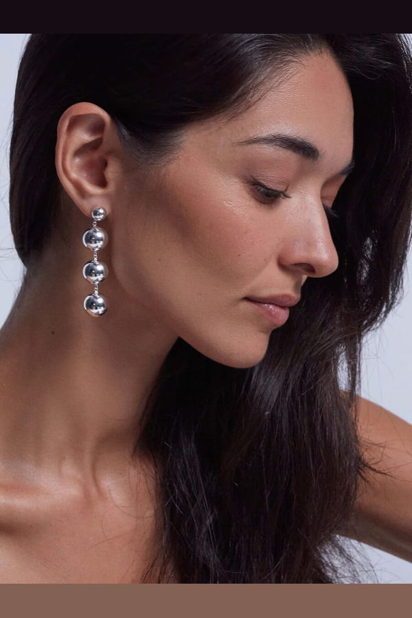 Anni Lu Hi Ho Silver Earrings