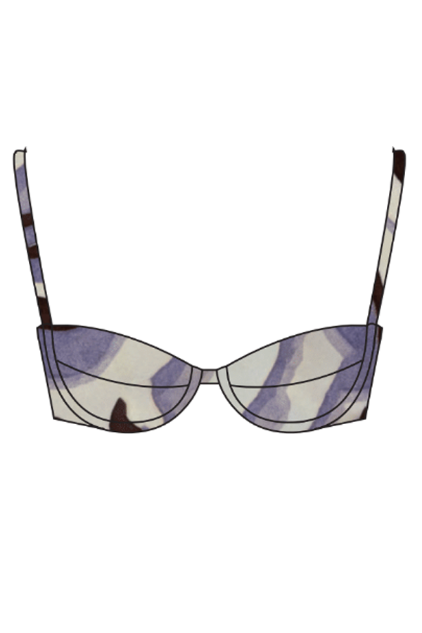 Carolina K Cala Bikini Top - Aeagan Sea