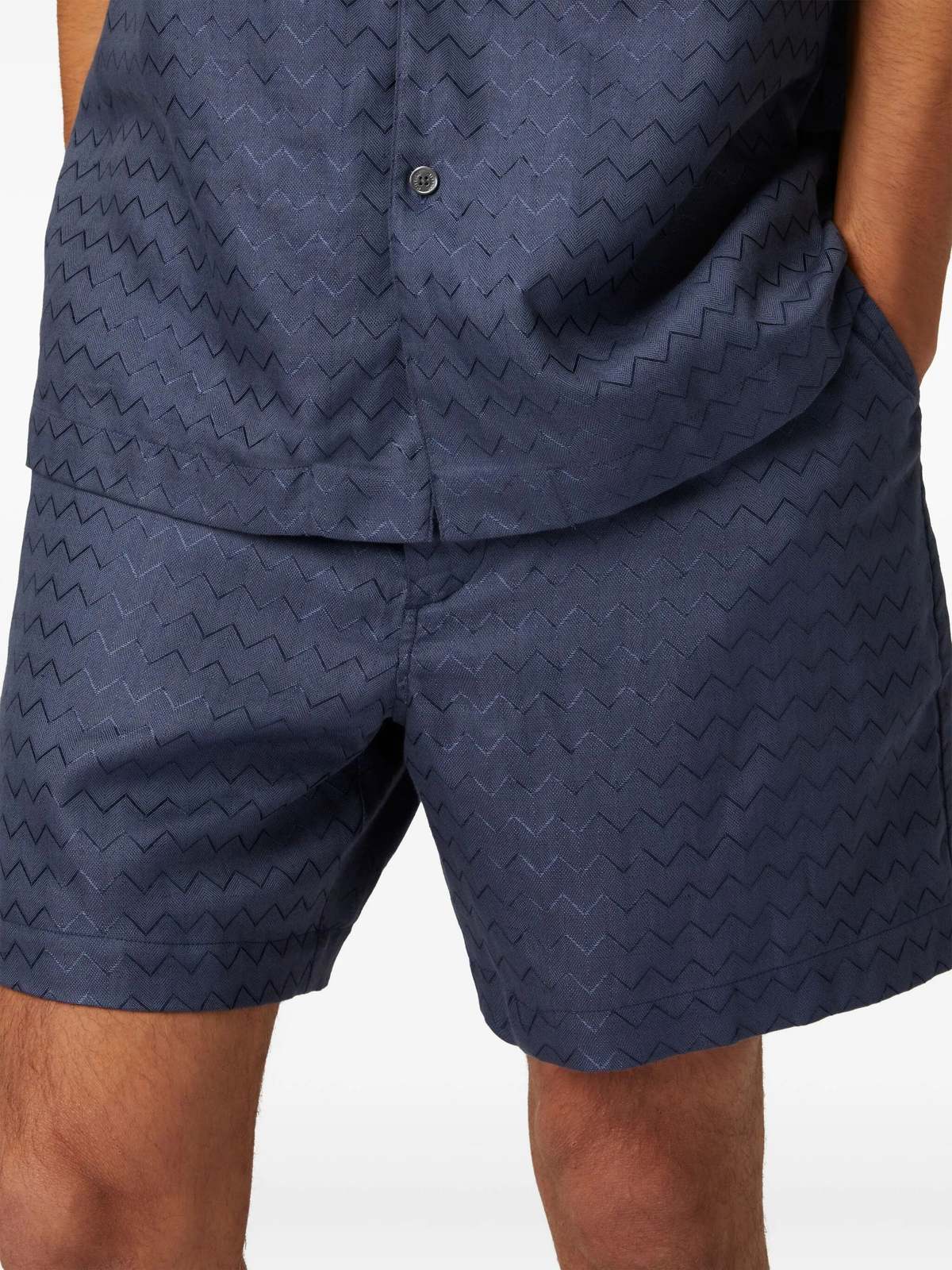 MISSONI US25SI0B BW00VA Shorts - Blue - Image 4 of 4