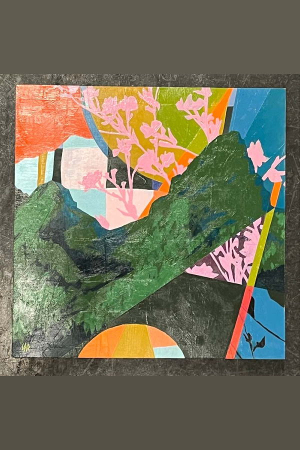 Sarah Ashley Peterson Sun-Drenched Summer Painting