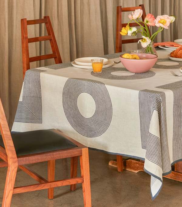 Block Shop Textiles Crane Tablecloth