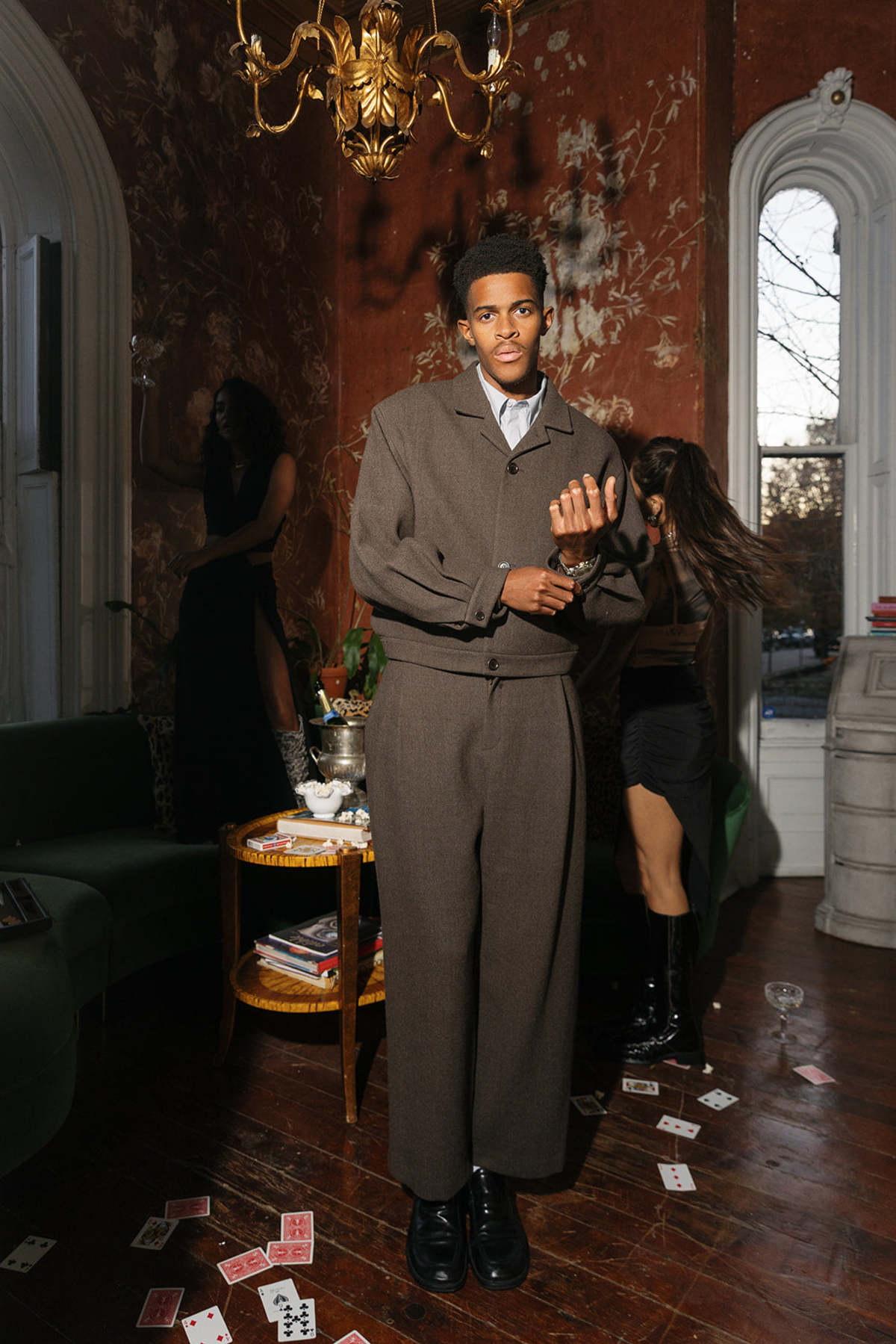 AMOMENTO Wool Martin Pants - Image 2 of 8