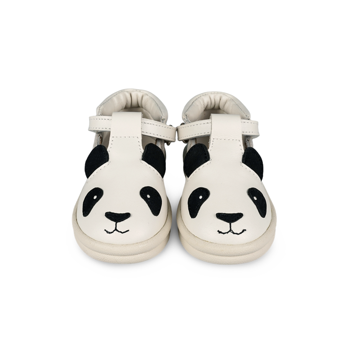 KIDS Donsje Zazo Classic Shoes - Off White Leather - Image 1 of 3