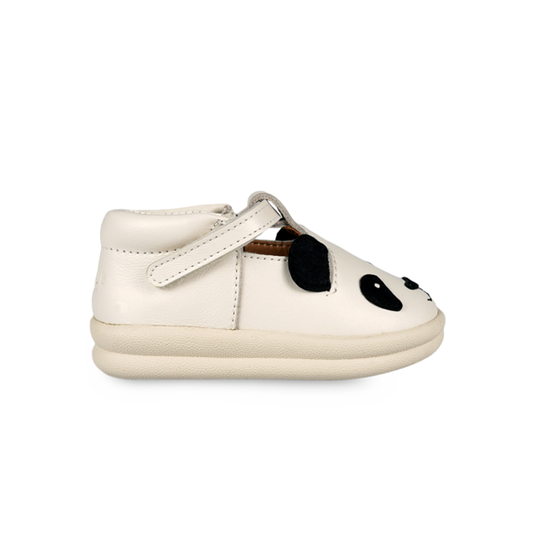 KIDS Donsje Zazo Classic Shoes - Off White Leather