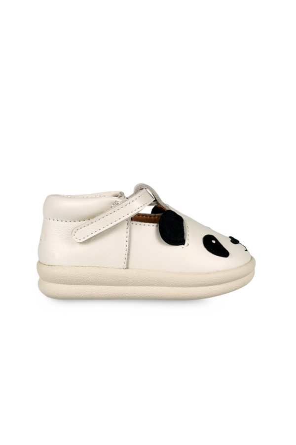 KIDS Donsje Zazo Classic Shoes - Off White Leather