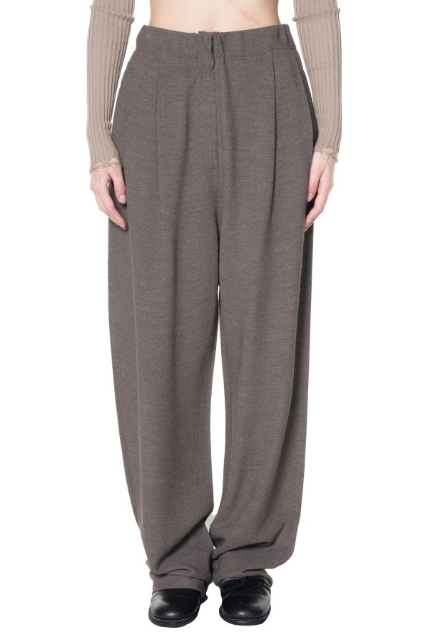Boboutic Pleated Trousers - Dark Taupe