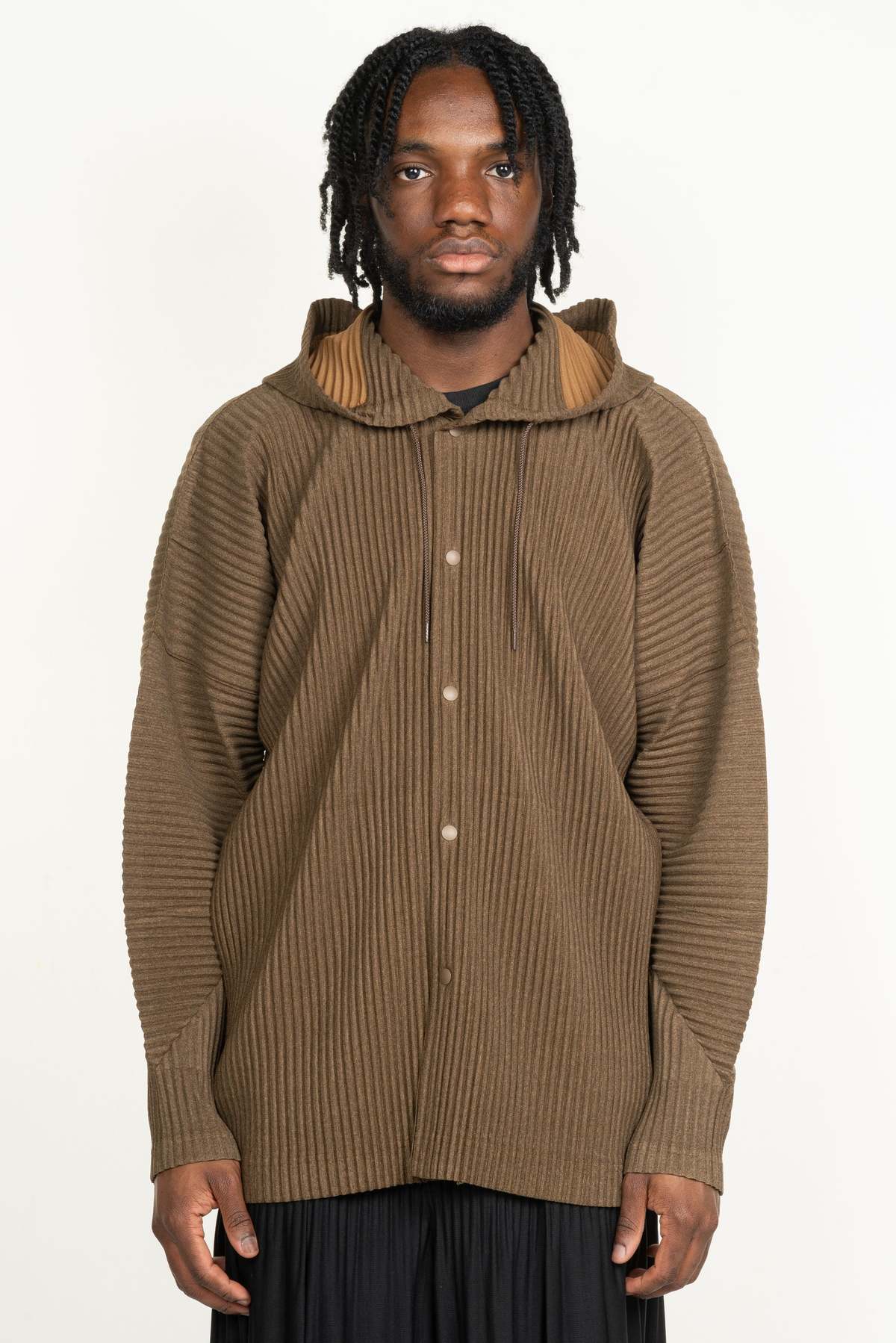 HOMME PLISSE ISSEY MIYAKE Heather Pleats Jacket - Image 1 of 4