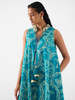 IKKIVI Coconut Palm A-Line Dress - Blue - Thumbnail 2