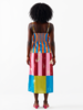 IKKIVI Long Beach Strappy Dress - Multi-Color - Thumbnail 2