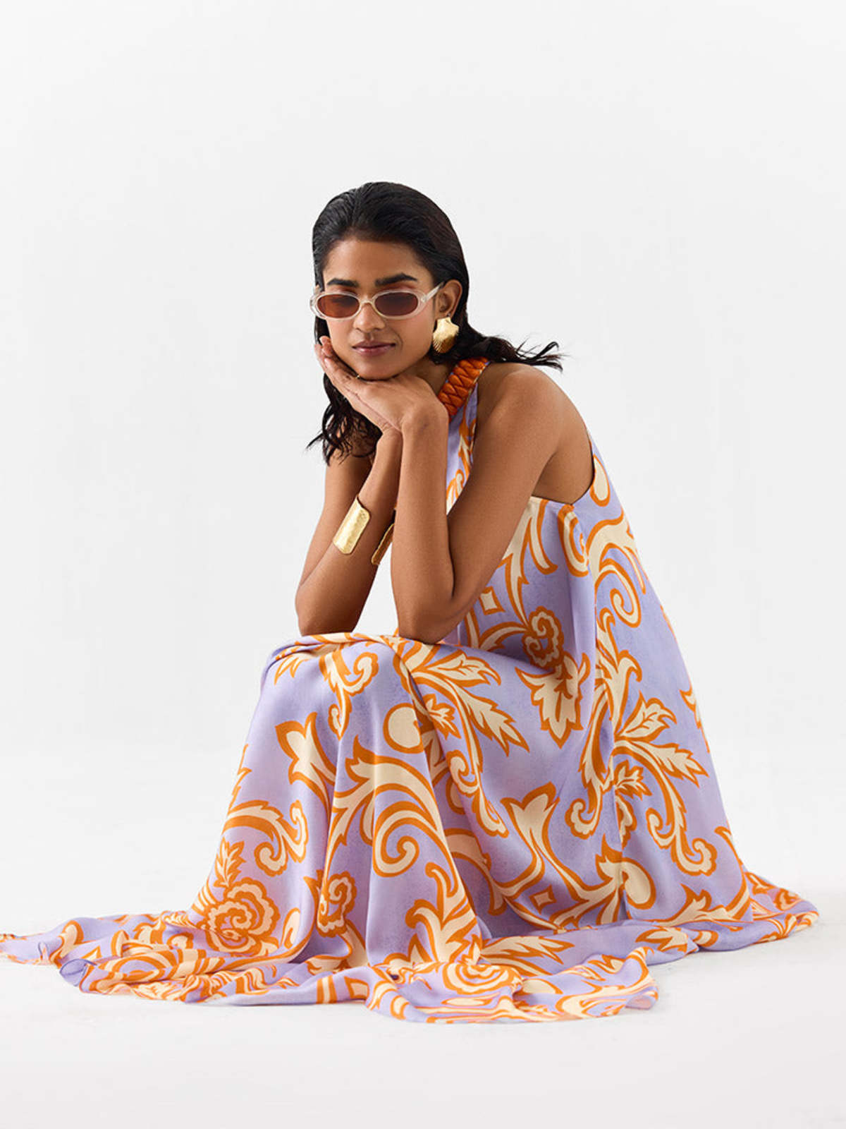 IKKIVI Mojito Halter Dress - Purple - Image 2 of 6