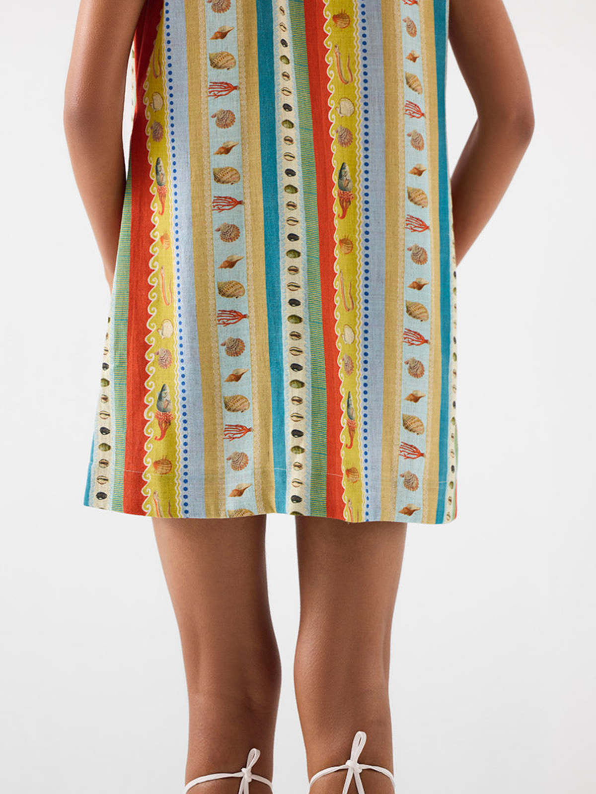 IKKIVI Sea Shell Mini Dress - Multi-Color - Image 4 of 5