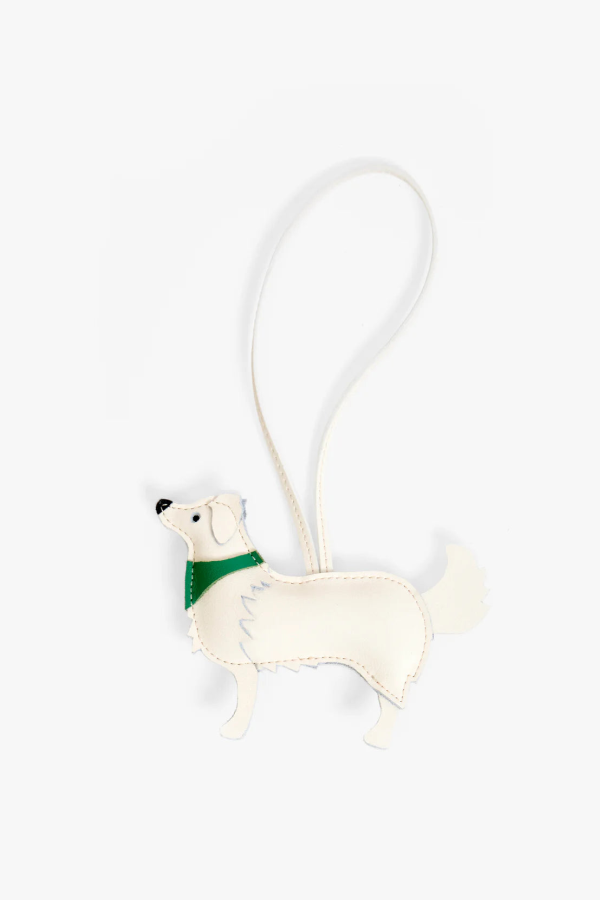 Clare V. Paco Dog Key Fob