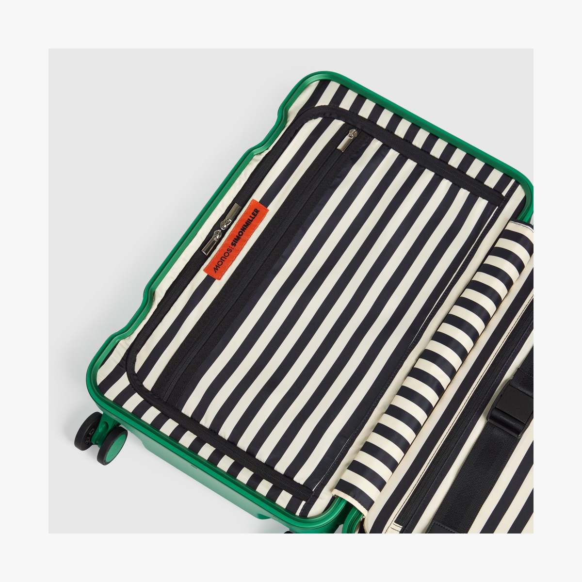 Simon Miller Hybrid Carry On Plus Luggage - Jungle Green - Image 6 of 9