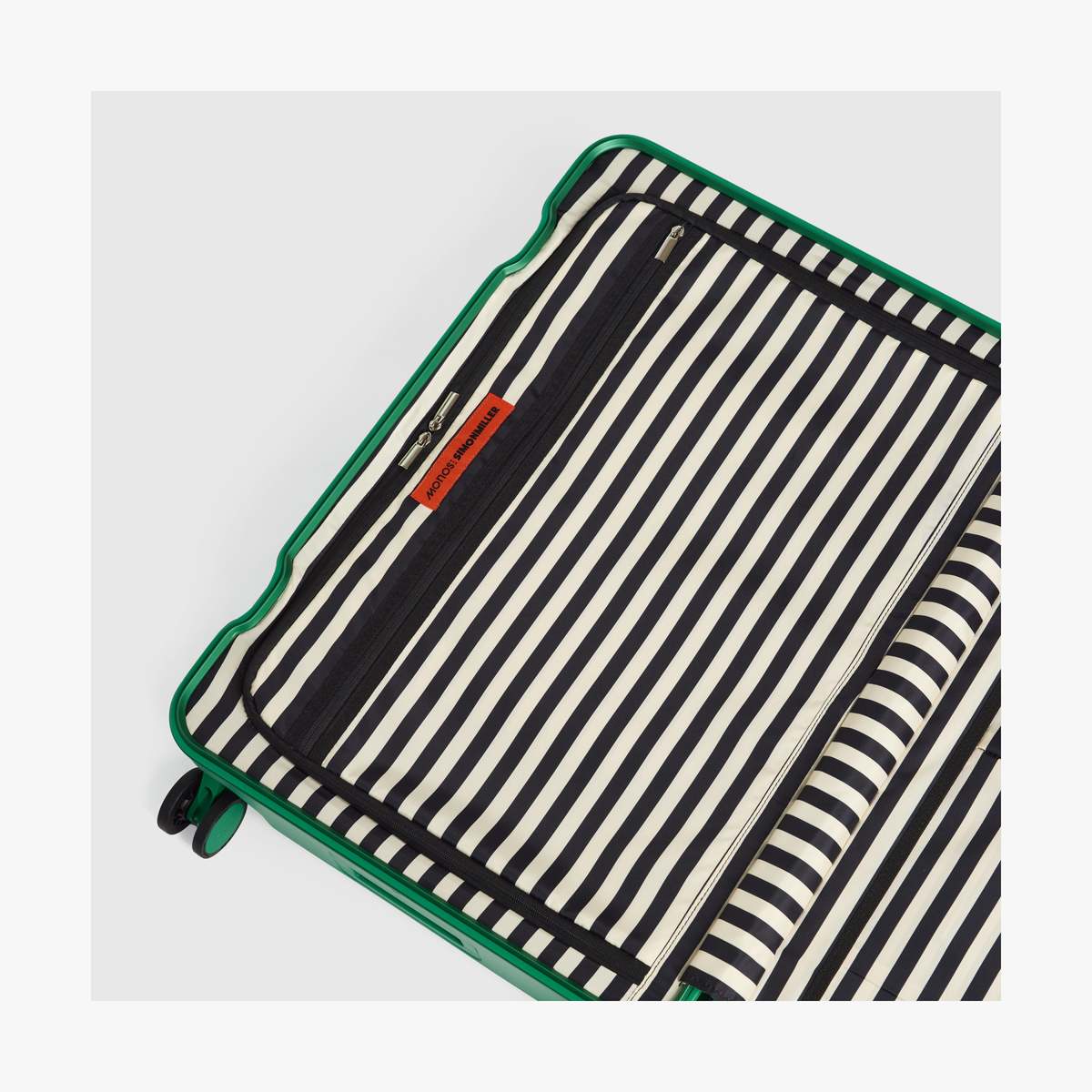 Simon Miller Large Hybrid Check-In Luggage - Jungle Green - Image 6 of 10