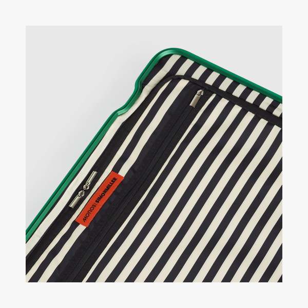 Simon Miller Large Hybrid Check-In Luggage - Jungle Green