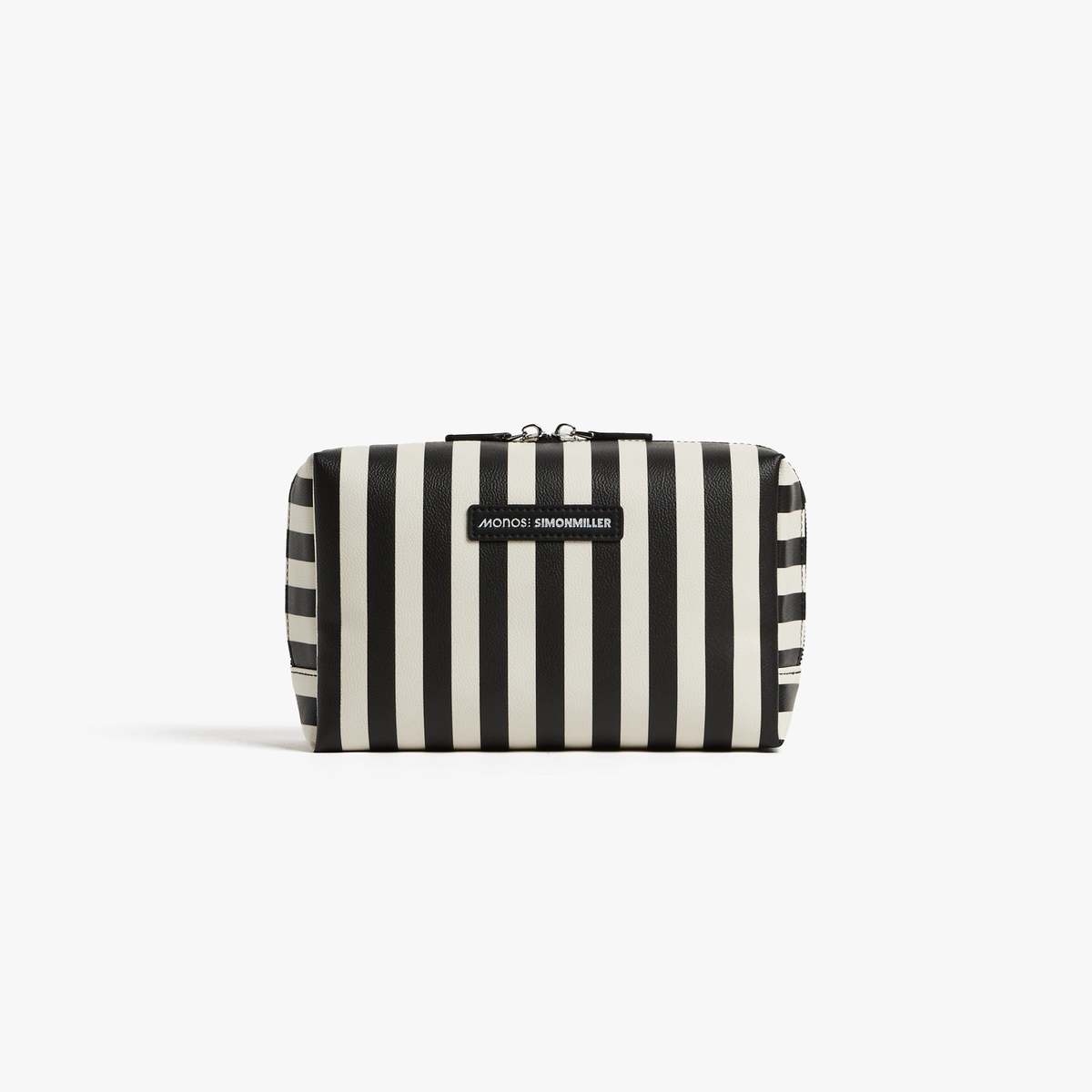 Simon Miller Large Metro Toiletry Case - Black Stripe - Image 1 of 8