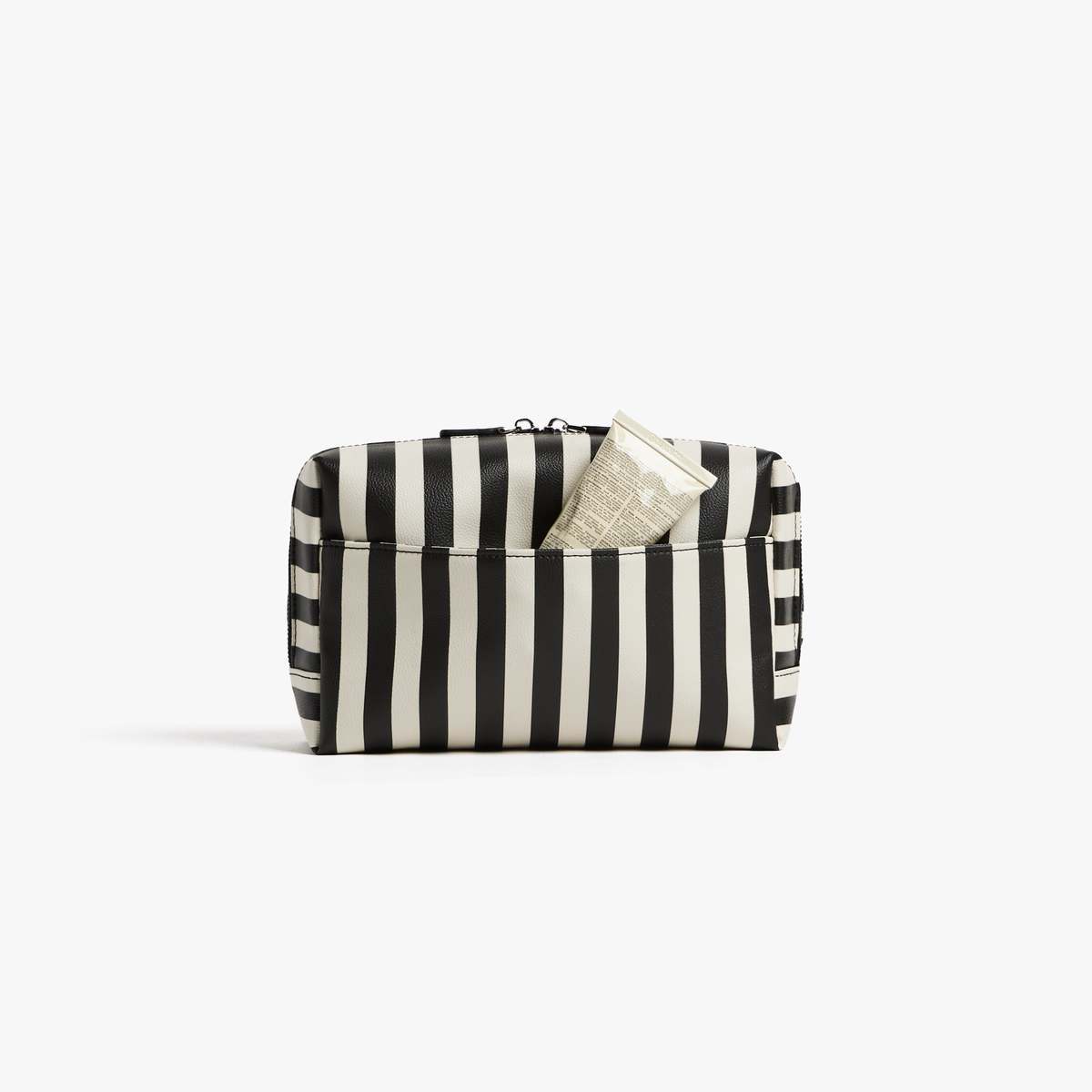 Simon Miller Large Metro Toiletry Case - Black Stripe - Image 2 of 8