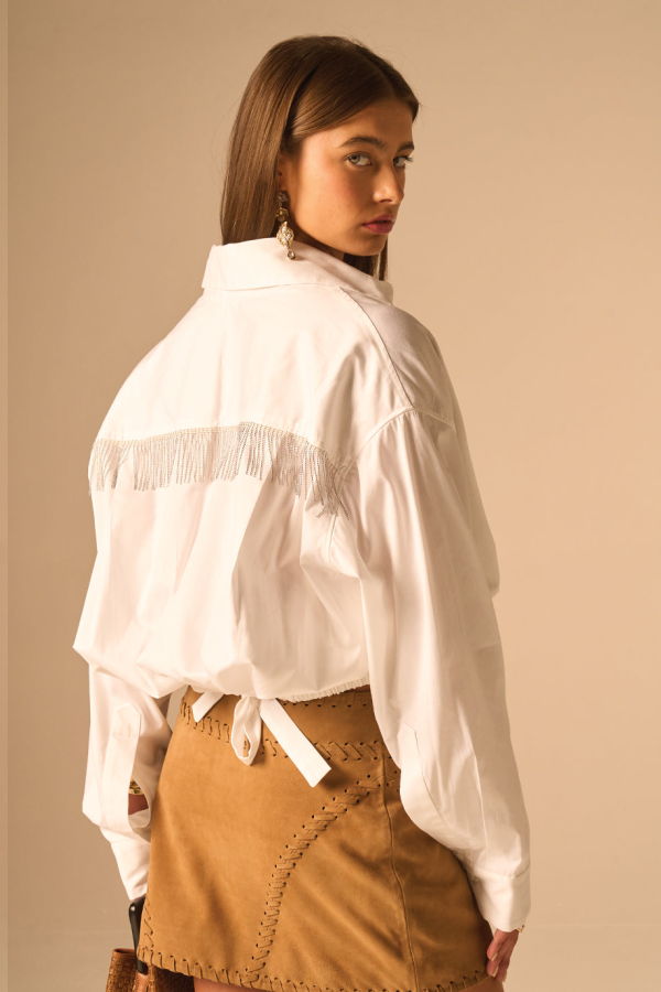 JBQ Emery Top 2.0 Top - White