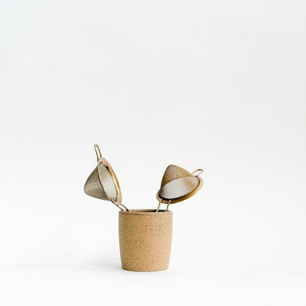 Hawkins New York Brass Mesh Strainer