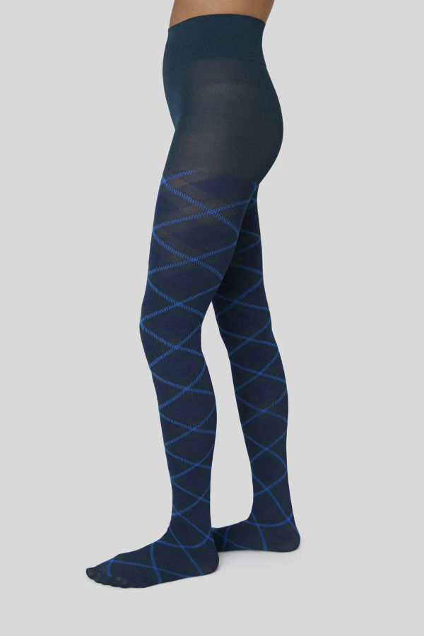 Swedish Stockings Franka Tights - Dark Green